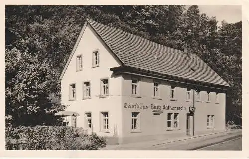 [Ansichtskarte] 7815 KIRCHZARTEN, Gasthaus "Zur Burg Falkenstein". 