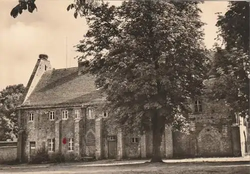 [Ansichtskarte] 0-1430 GRANSEE, ehemaliges Kloster, Refektorium, 1967. 