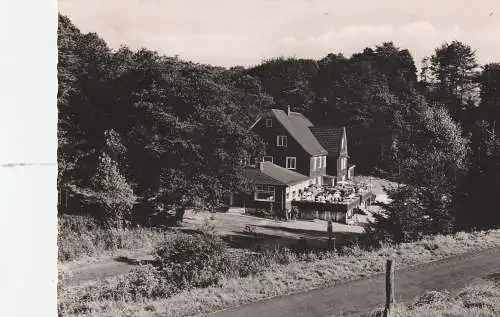 [Ansichtskarte] 5653 WITZHELDEN - WELTERSBACH, Cafe Restaurant Wersbachermühle, 1962. 