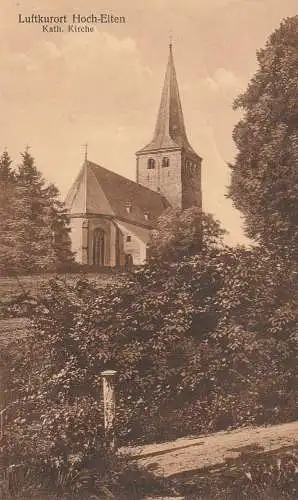 [Ansichtskarte] 4240 EMMERICH - HOCH - ELTEN, Katholische Kirche. 