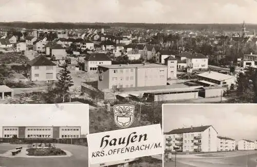 [Ansichtskarte] 6053 OBERTSHAUSEN - HAUSEN, Neubausiedlung, 1965. 