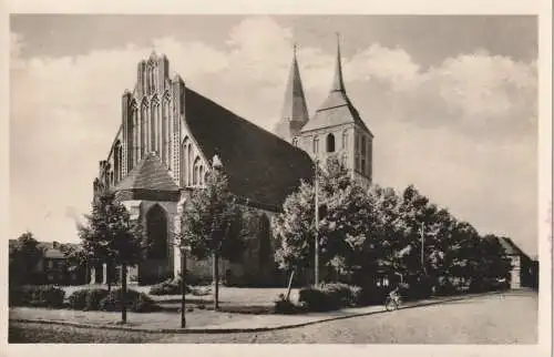 [Ansichtskarte] 0-1430 GRANSEE, At. Marienkirche, 1957. 