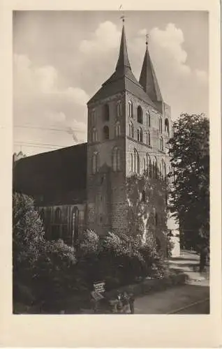 [Ansichtskarte] 0-1430 GRANSEE, St. Marienkirche, 1956. 