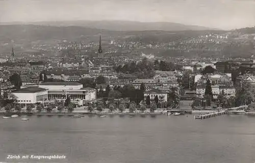 [Ansichtskarte] CH 8000 ZÜRICH ZH, Kongressgebäude, 1947. 