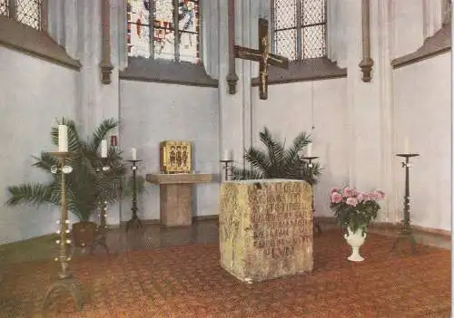 [Ansichtskarte] 4190 KLEVE - RINDERN, Pfarrkirche, Chor mit Altar. 