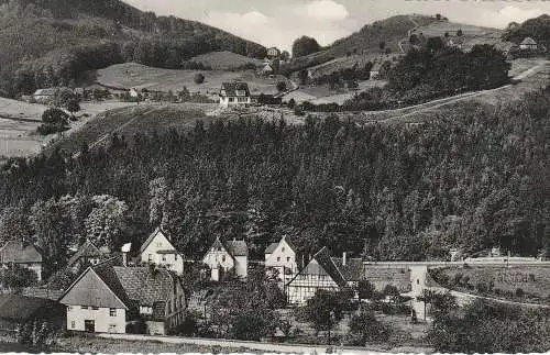 [Ansichtskarte] 4930 DETMOLD - BERLEBECK, Blick zum Hahnberg. 