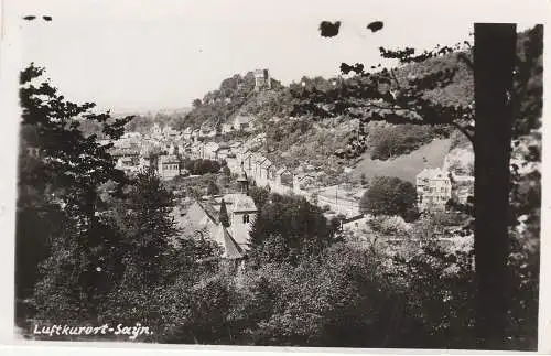 [Ansichtskarte] 5413 BENDORF - SAYN, Blick in den Ort, 1955. 