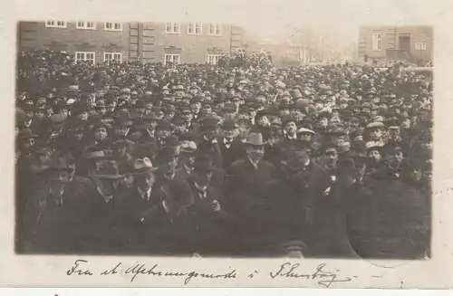 [Ansichtskarte] 2390 FLENSBURG, Volksabstimmung / Plebiszit 1920, Photo-AK. 