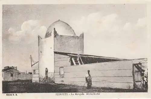 [Ansichtskarte] DJIBOUTI / DCHIBUTI, La Mosque Abdoulkader. 