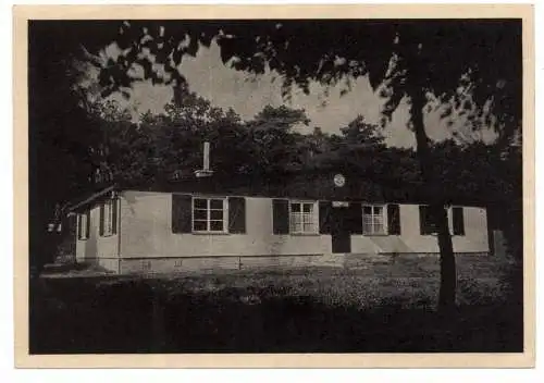 [Ansichtskarte] 6200 WIESBADEN - SCHIERSTEIN, Naturfreundehaus "Heidehäuschen". 