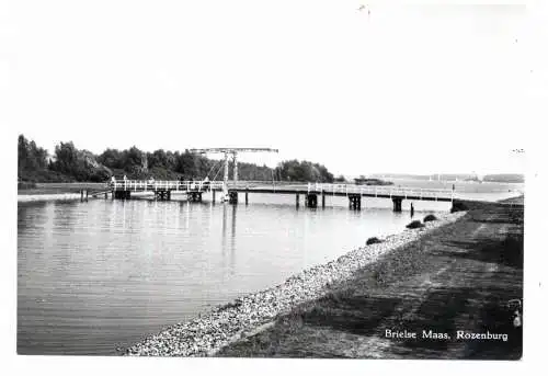 [Ansichtskarte] ZUID - HOLLAND - ROTTERDAM-ROZENBURG, Brielse Maas. 