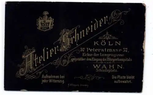 CDV / Hartphoto Atelier Schneider Köln