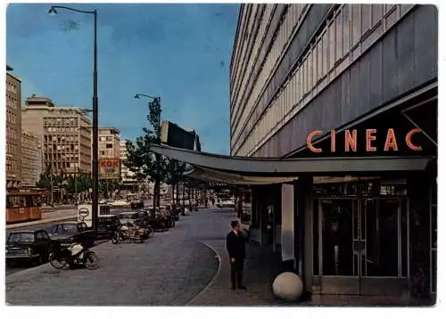 [Ansichtskarte] NOORD - HOLLAND - AMSTERDAM, Coolsingel, CINEAC / Bioscop / Cinema ( Kino. 