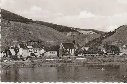 [Ansichtskarte] 5583 ZELL - MERL, Blick über die Mosel, 1962. 