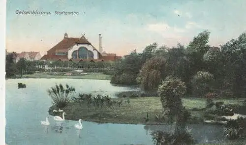 [Ansichtskarte] 4650 GELSENKIRCHEN, Stadtgarten. 