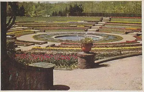 [Ansichtskarte] 4300 ESSEN, Bundesgartenschau 1938, Dahlienarena. 