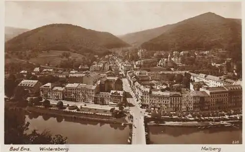 [Ansichtskarte] 5427 BAD EMS, Wintersberg / Malberg, Verlag Kratz # 235. 