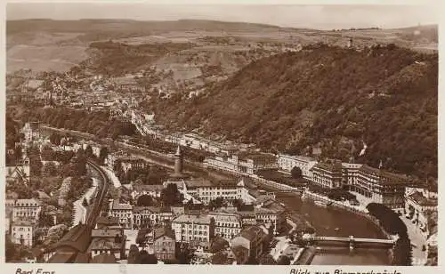 [Ansichtskarte] 5427 BAD EMS, Blick zur Bismarcksäule, Verlag Kratz # 233. 