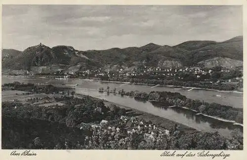 [Ansichtskarte] 5480 REMAGEN, Blick auf das Siebengebirge, Verlag Kratz # 1243. 