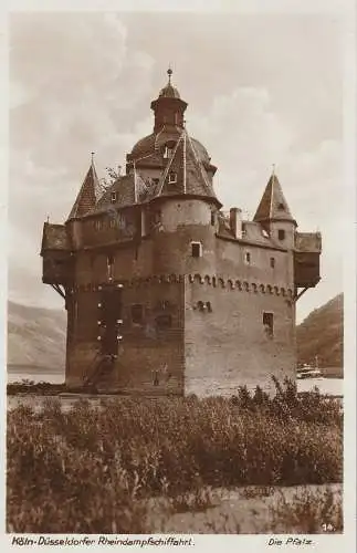 [Ansichtskarte] 5425 KAUB, Die Pfalz, Verlag Kratz # 14. 