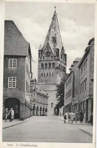 [Ansichtskarte] 4770 SOEST, St. Patroklusdom, 1957. 