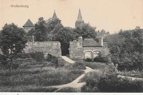 [Ansichtskarte] F 67160 WEISSENBURG / WISSEMBOURG, Alte Stadtmauer. 