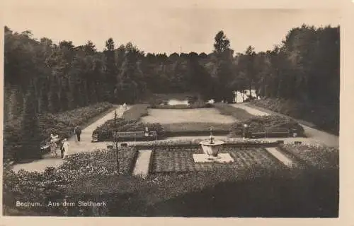 [Ansichtskarte] 4630 BOCHUM, Aus dem Stadtpark. 