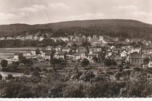 [Ansichtskarte] 6272 NIEDERNHAUSEN, Blick auf den Ort, 1962. 