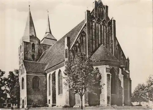 [Ansichtskarte] 0-1430 GRANSEE, St. Marienkirche, 1965. 