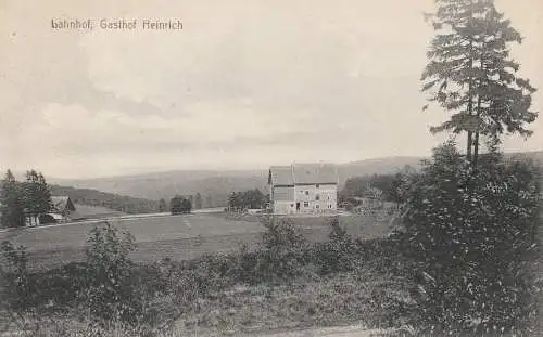 [Ansichtskarte] 5902 NETPHEN - DEUZ - LAHNHOF, Gasthof Heinrich. 