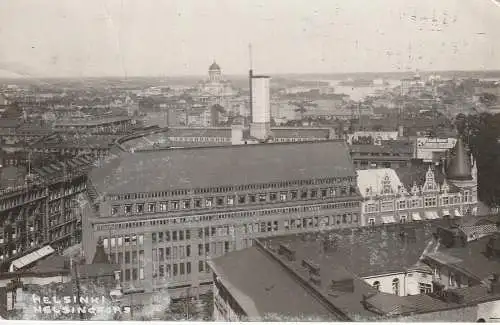 [Ansichtskarte] SF 1000 HELSINKI, Blick über die Stadt, 1936. 