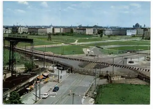 [Ansichtskarte] 1000 BERLIN, Berliner Mauer, Potsdamer Platz. 