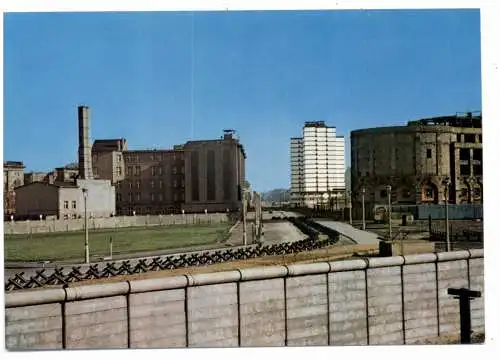 [Ansichtskarte] 1000  BERLIN, Berliner Mauer, Potsdamer Platz. 