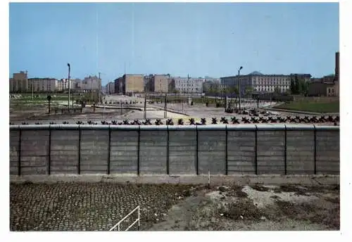 [Ansichtskarte] 1000 BERLIN, Berliner Mauer, Potsdamer Platz. 