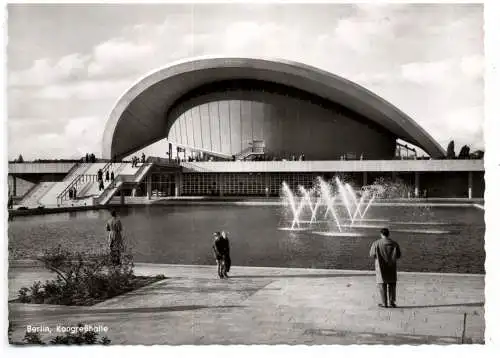 [Ansichtskarte] 1000 BERLIN, Kongresshalle, Aussenansicht. 