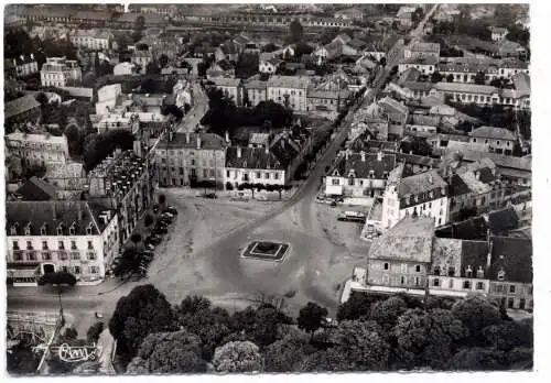 [Ansichtskarte] F 39100 DOLE, Vue airienne, CIM - Macon, 1955. 