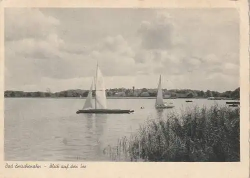 [Ansichtskarte] 2903 BAD ZWISCHENAHN, Blick auf den See, 1953. 