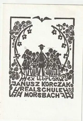 EX - LIBRIS 5222 MORSBACH, Janusz Korczak Realschule