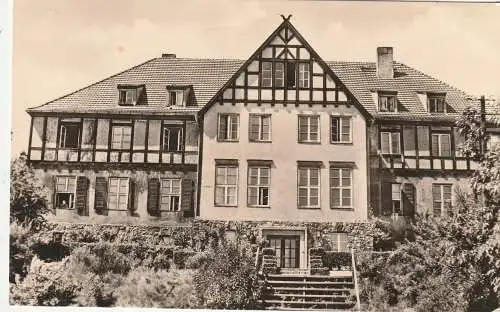 [Ansichtskarte] 0-1430 GRANSEE, Krankenhaus, 1966. 