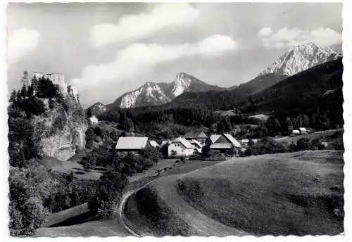 [Ansichtskarte] A 9584 FINKENSTEIN - ALT FINKENSTEIN, Blick auf den Ort. 