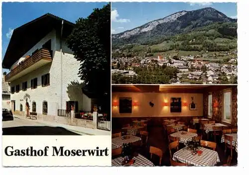 [Ansichtskarte] A 4822 BAD GÖSERN, Gasthof Moserwirt. 