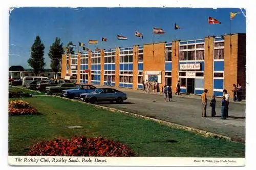 [Ansichtskarte] UK - ENGLAND - SUSSEX - POOLE, The Rockley Club, NISSAN CHERRY, FORD ESCORT, VW Bus.... 