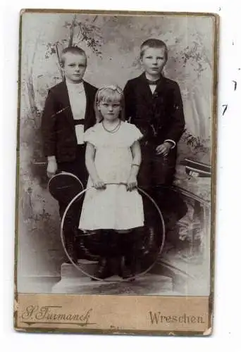 CDV / Hartphoto WRESCHEN / WRZESNIA, Photograph Turmanek