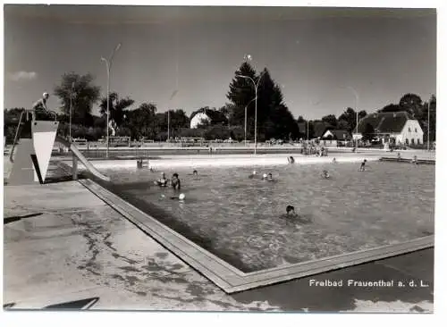 [Ansichtskarte] A 8523 FRAUENTHAL Laßnitz, Freibad. 