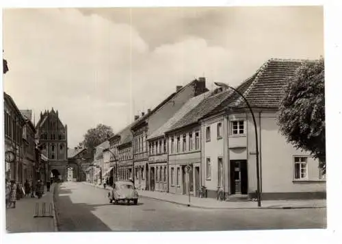 [Ansichtskarte] 0-1430 GRANSEE, Rudolf - Breitscheid - Strasse, 1966. 