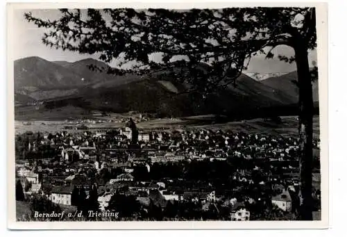 [Ansichtskarte] A 2560 BERNDORF, Blick über den Ort. 