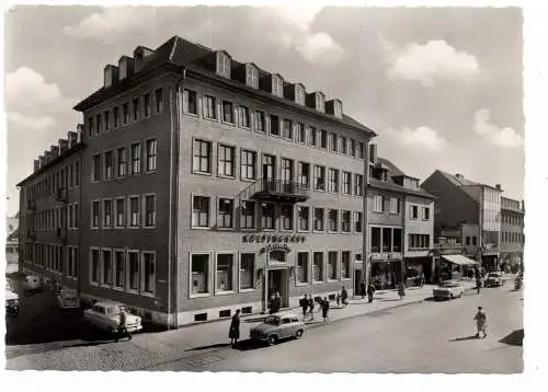 [Ansichtskarte] 5160 DÜREN, Josef Schregel Strasse, Kolpinghaus, Oldtimer, LLOYD, FORD TAUNUS.... 