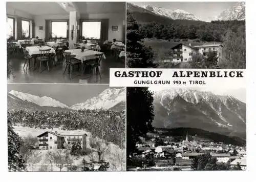 [Ansichtskarte] A 6460 IMST - GUNGLGRÜN, Gasthof Alpenblick. 