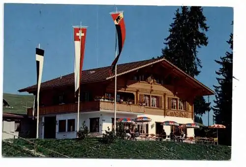 [Ansichtskarte] CH 3766 JAUNPASS BE, Bergrestaurant TAVERNE, 1972. 