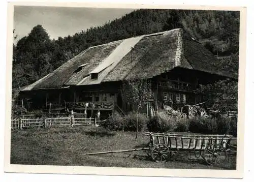 [Ansichtskarte] 7869 SCHÖNAU - SCHÖNENBERG, Schwarzwaldhaus, Photo-Müller. 